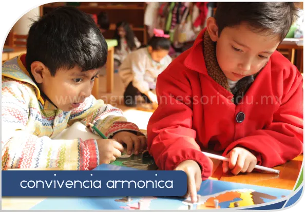 colegio con ambiente armonioso Toluca niñas en un ambiente armonioso en colegio Montessori